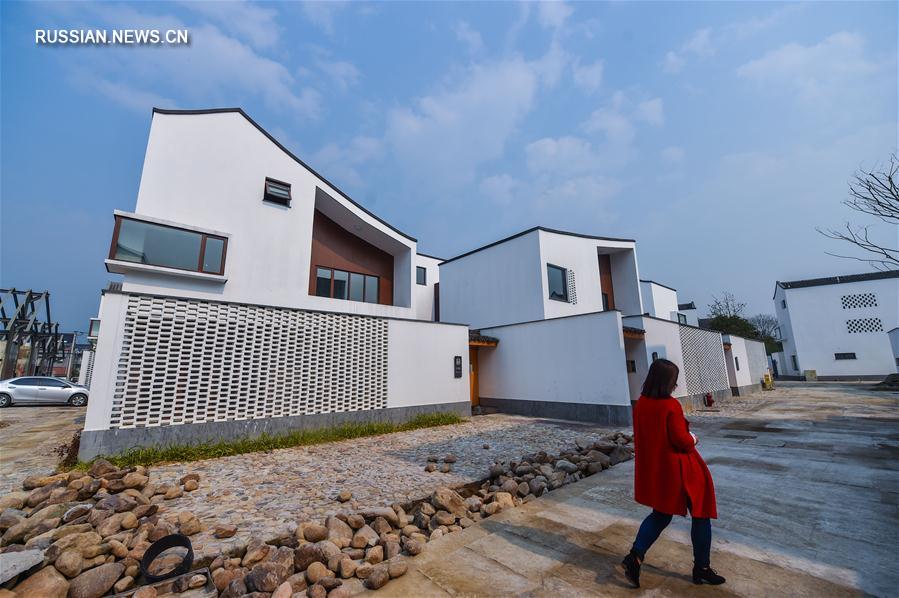 Новые дома украсили деревню в провинции Чжэцзян
