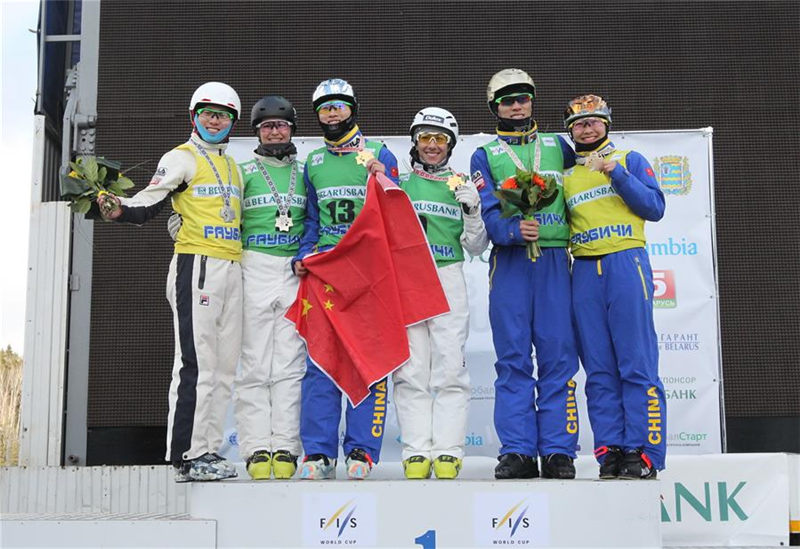 Фристайл: Китайские и австралийские спортсмены первенствовали на этапе Кубка мира в Раубичах