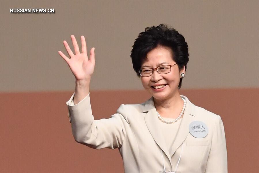 Линь-Чжэн Юээ избрана главой администрации Сянгана