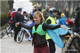 В День смеха в Киеве прошел костюмированный велопарад