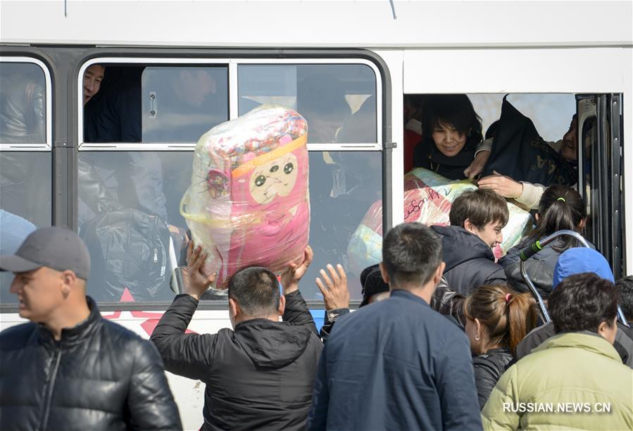 В Хоргосе процветает приграничная торговля