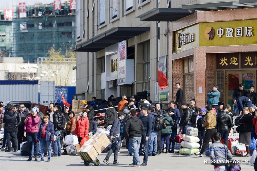 В Хоргосе процветает приграничная торговля