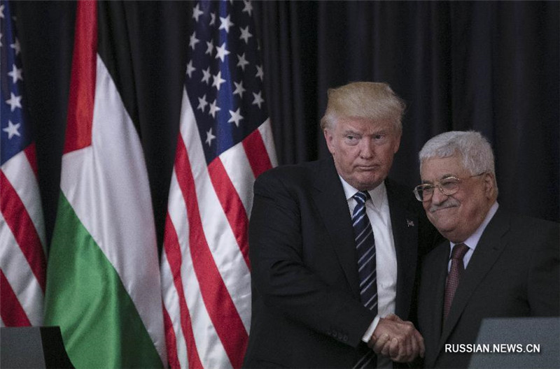 Д. Трамп намерен поощрять реализацию мира между Палестиной и Израилем