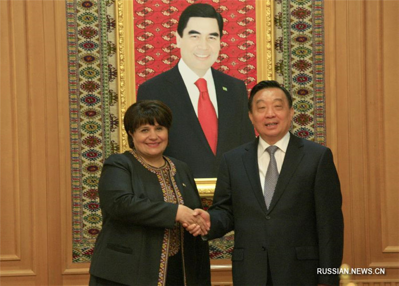 Заместитель председателя ПК ВСНП Ван Чэнь посетил Туркменистан