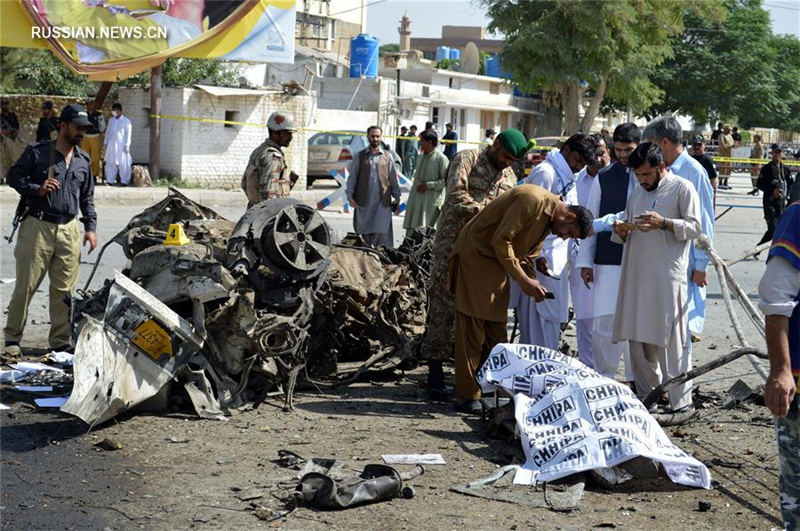 Пять человек погибли, 14 пострадали в результате взрыва на юго-западе Пакистана