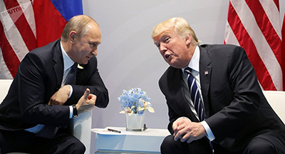 Состоялась встреча Д. Трампа и В. Путина
