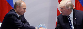 Трамп и Путин: Рукопожатие, заставившее вздрогнуть Порошенко