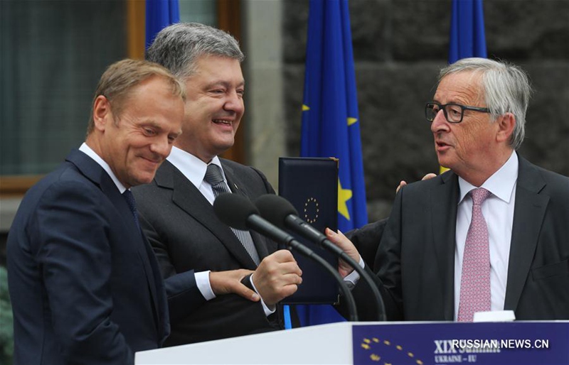 В Киеве завершился 19-й саммит Украина-ЕС