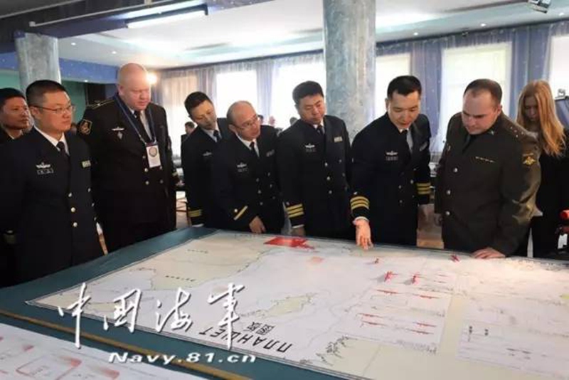 Китай и Россия провели командно-штабную фазу учений "Морское взаимодействие-2017"