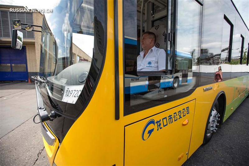 Презентация китайского электробуса Yutong в Москве