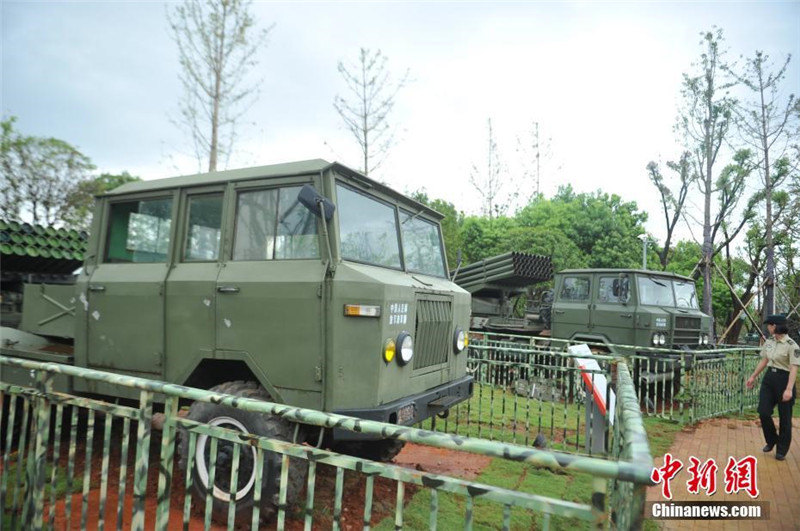 Военный тематический парк открылся в городе Наньчан
