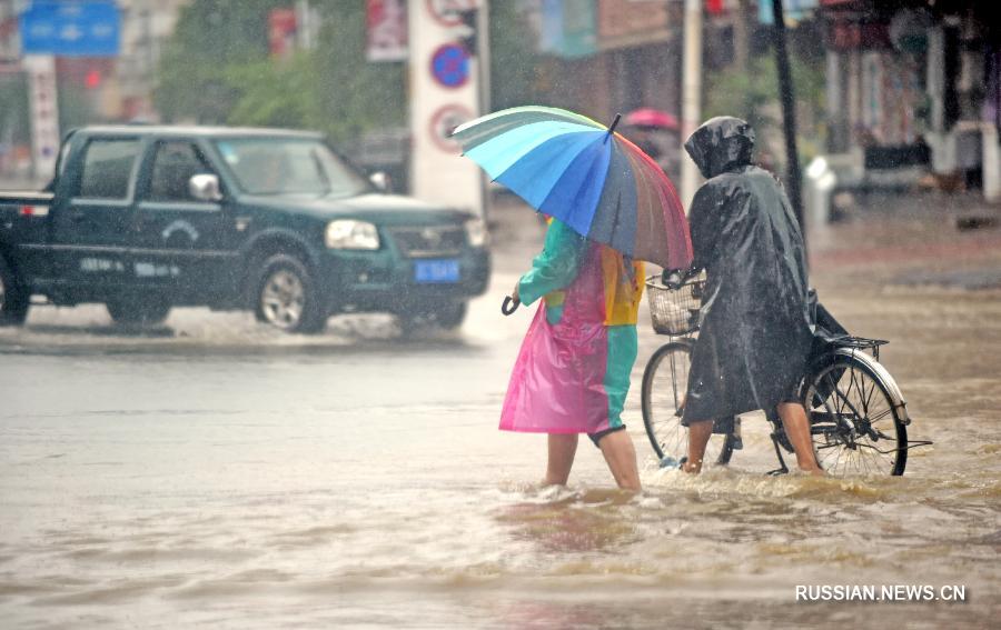 Провинция Ляонин серьезно пострадала от мощных дождей