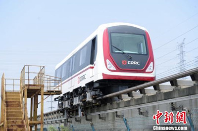 В Китае завершились испытания поезда нового поколения на магнитной подвеске со средней и низкой скоростью