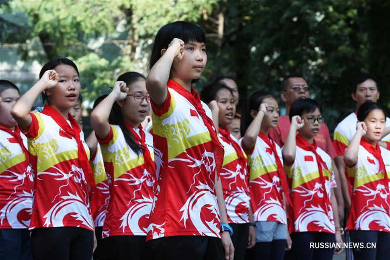 В Киеве открылся китайско-украинский лагерь для юных любителей спортивной радиопеленгации