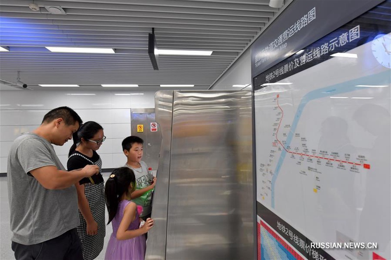 В Наньчане открывается новая линия метро