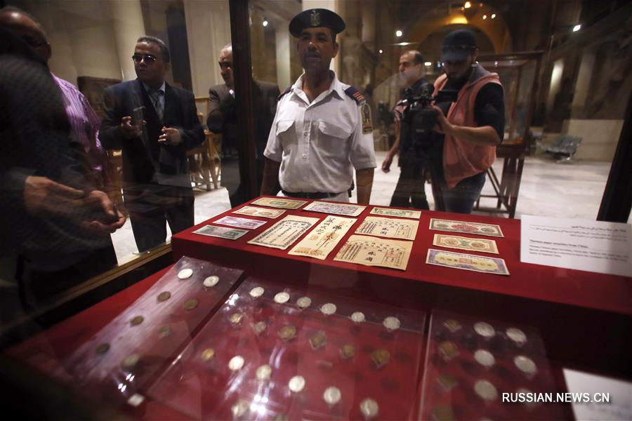 Египет вернул Китаю изъятые у контрабандистов культурные реликвии