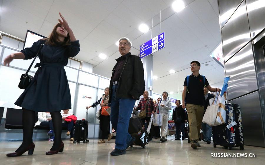 Первая группа туристов из КНР прибыла в Беларусь с 6-дневным туром