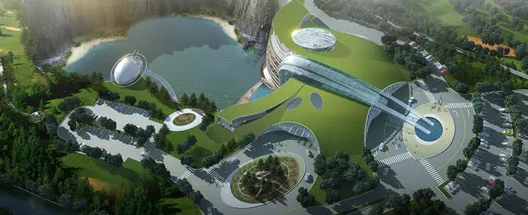 Пятизвездочная гостиница откроется в заброшенной шахте города Шанхай