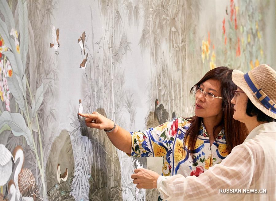 Выставка живописи "гунби" двух берегов Тайваньского пролива открылась в Тайбэе