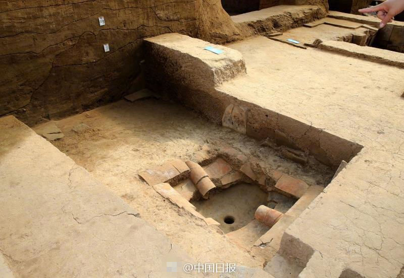 Уникальные ванные комнаты правителя в период Воюющих царств были обнаружены в городе Сиань