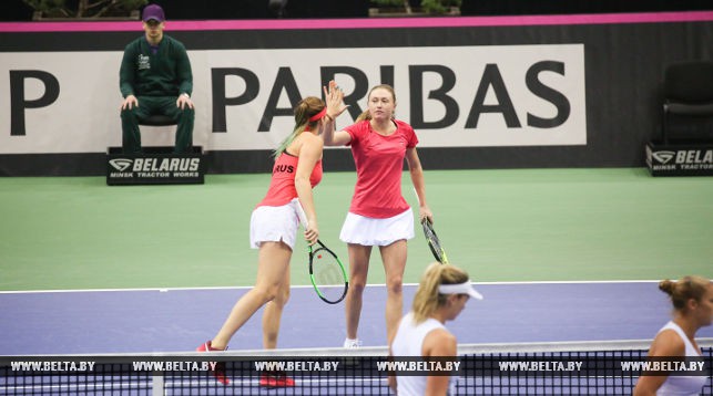 Белорусские теннисистки уступили в финале Кубка Федерации команде США со счетом 2:3