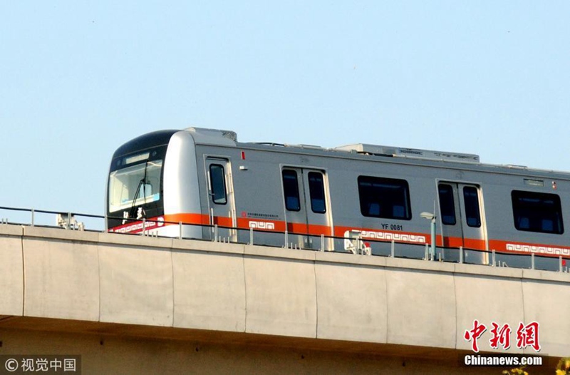 Состоялся пробный запуск первой в Китае беспилотной линии метро