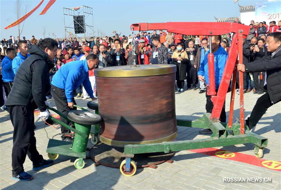 2000-килограммовый волчок в провинции Хэнань