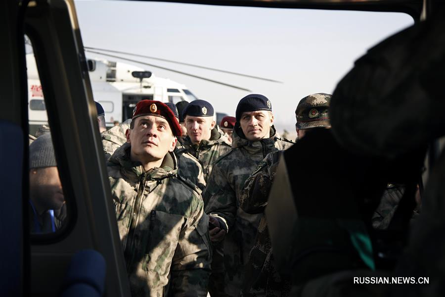  В Китае начались совместные учения отрядов Народной вооруженной полиции Китая и Росгвардии