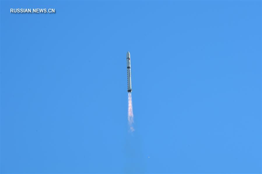 Китайская ракета-носитель успешно вывела на орбиту спутник дистанционного исследования наземных ресурсов