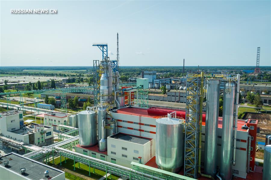 В Беларуси введен в эксплуатацию построенный китайской компанией САМСЕ Светлогорский целлюлозный завод