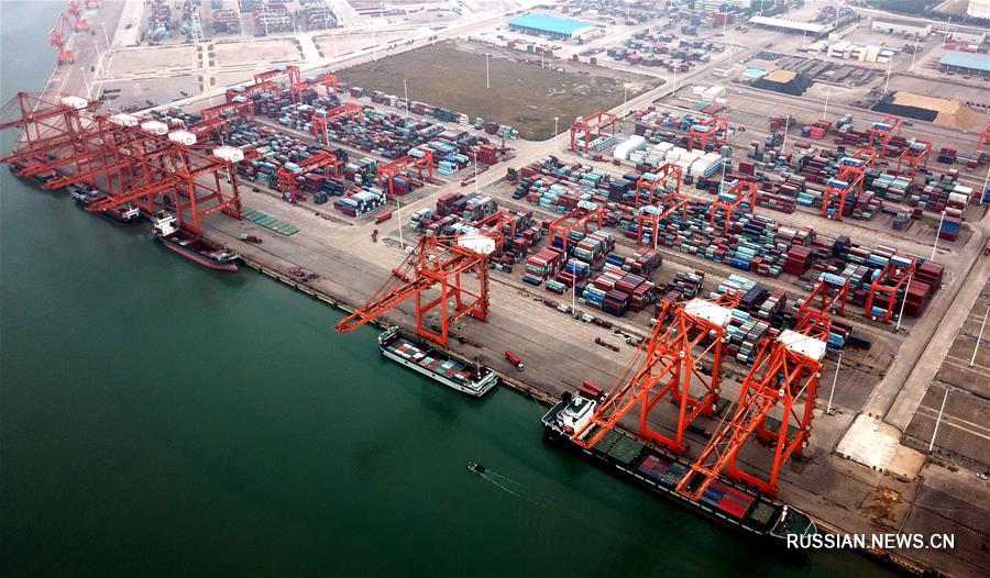 Порт Циньчжоу стремительно наращивает грузооборот