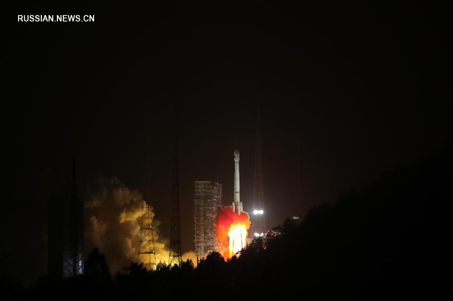 Китай запустил два навигационных спутника Бэйдоу-3