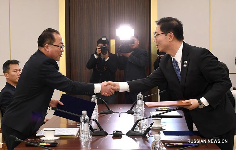 КНДР и РК достигли консенсуса по ряду вопросов, связанных с участием северокорейской стороны в зимних Олимпийских играх в Пхенчхане
