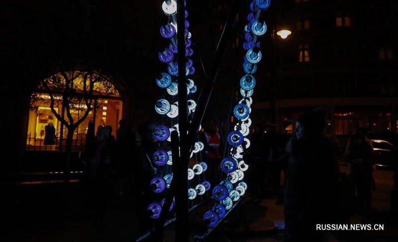 Световой фестиваль "Lumiere London" украсил Лондон