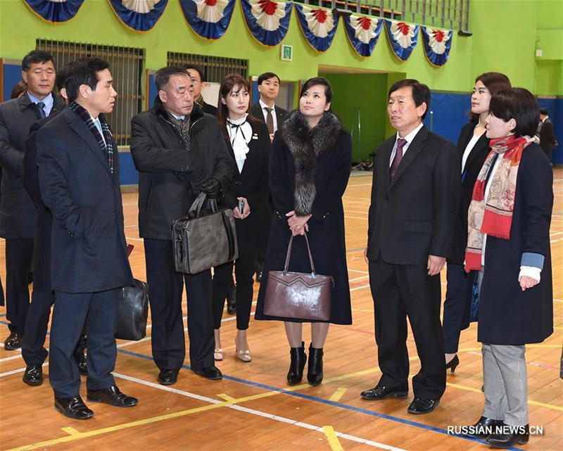 Делегация КНДР посетила объекты для проведения концерта на Олимийских играх на востоке РК