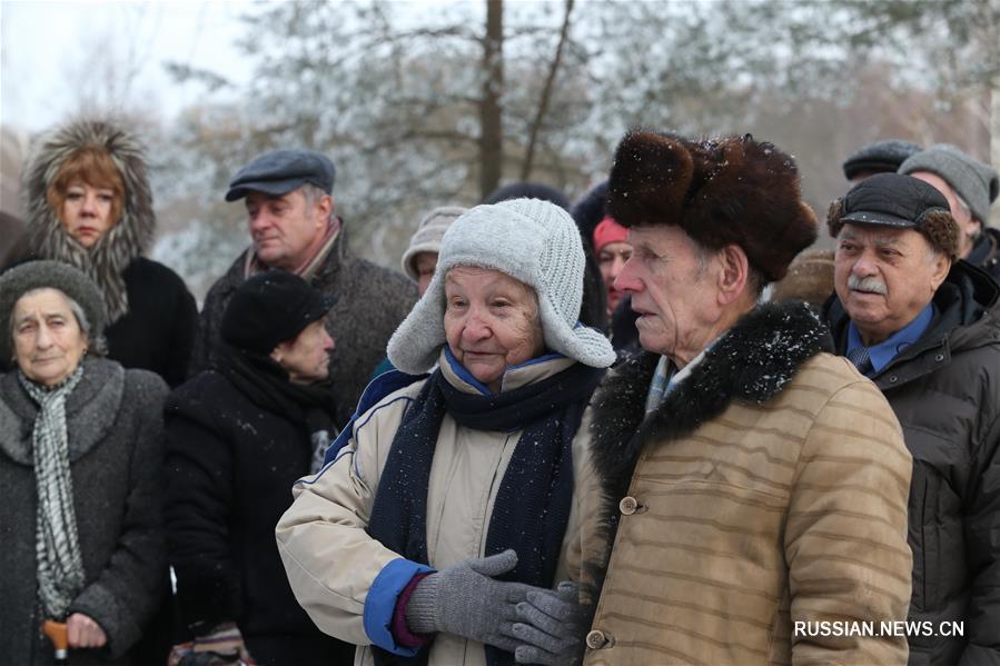 В белорусской деревне почтили память узников гетто и праведников мира