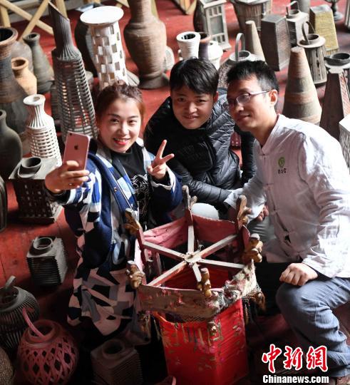 Выставка бамбуковых фонарей в провинции Фуцзянь