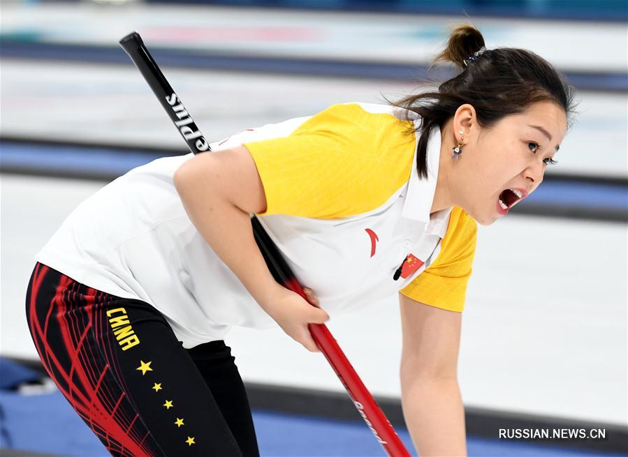 Китайские керлингисты выиграли у норвежцев в дисциплине дабл-микст на Олимпиаде