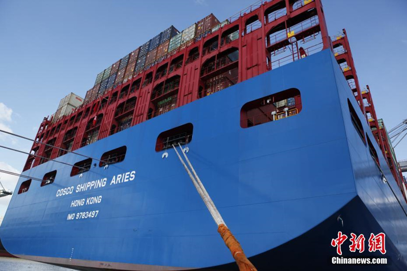 Первый в Китае сверхгабаритный грузовой пароход совершил первый рейс