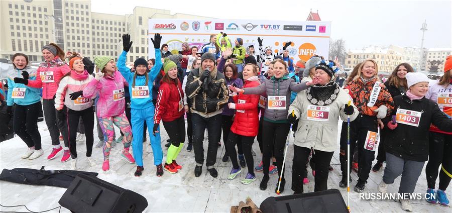 В Минске прошел праздничный забег Beauty Run