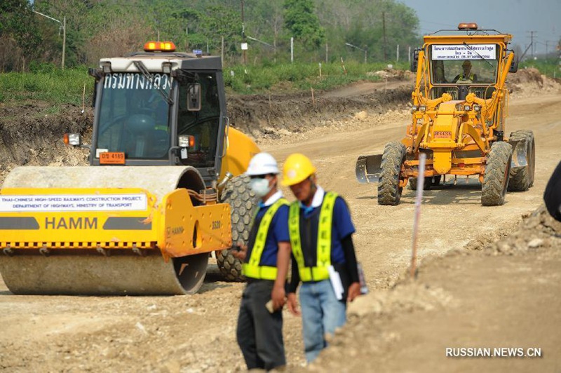 Завершены 7 проц строительных работ на первом участке высокоскоростной железной дороги Таиланд-Китай
