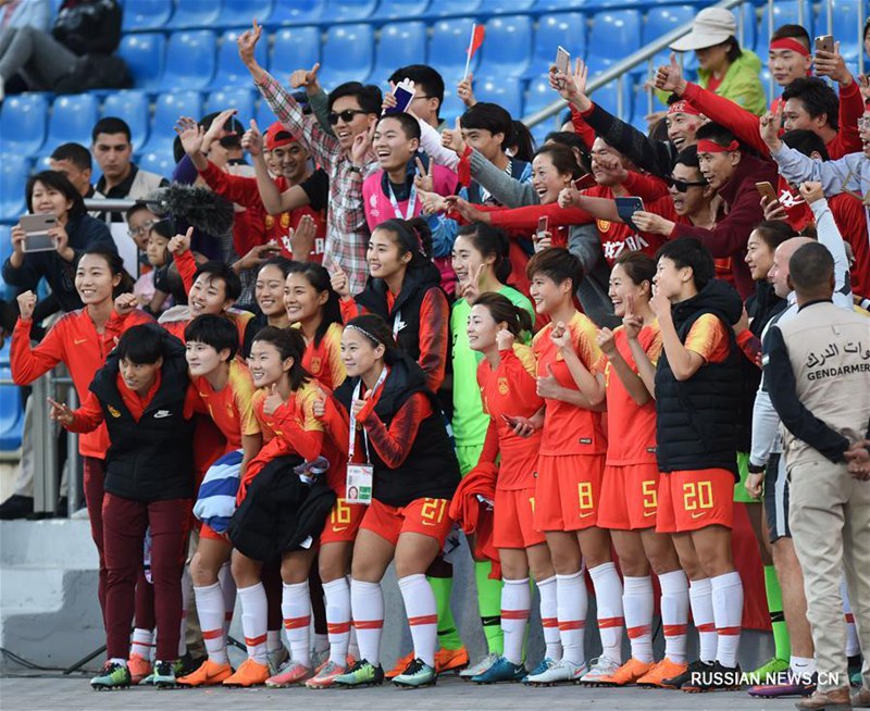 Сборная КНР заняла третье место на Кубке Азии по футболу среди женщин 2018