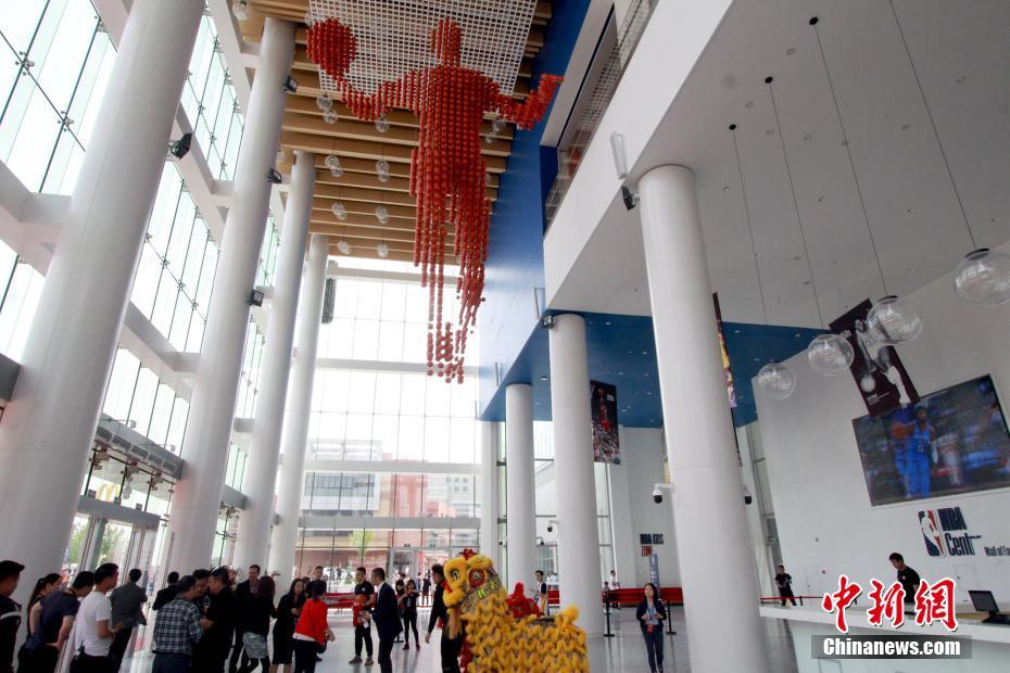 Первый в мире Центр НБА открылся в городе Тяньцзинь