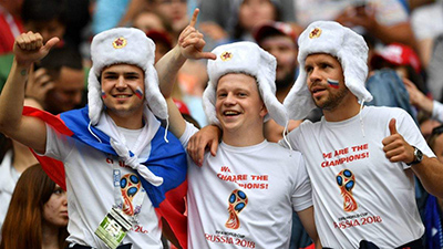 В Китае большой популярностью пользуются туры на Чемпионат мира по футболу в Россию 　