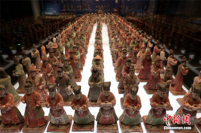 В музее открылась выставка найденных за 10 лет памятников культуры провинции Шэньси