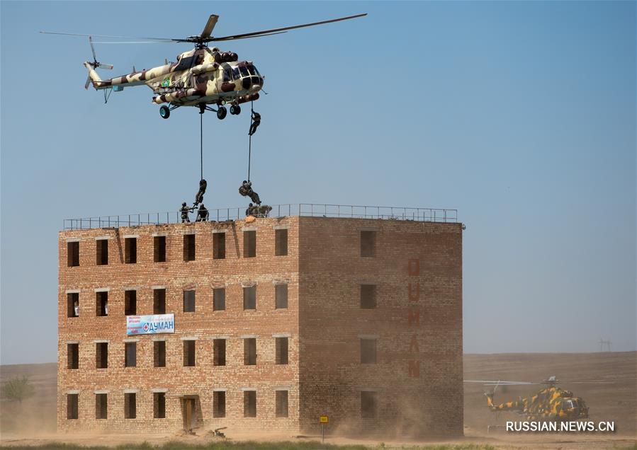 Учения спецназа стран-членов ОДКБ прошли в Казахстане