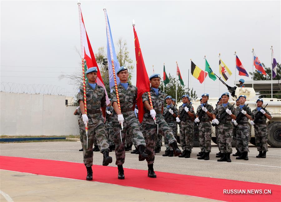 В Ливане состоялась 16-я ротация китайских миротворцев