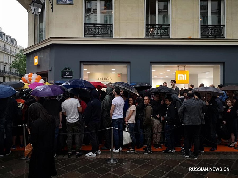 Компания Xiaomi объявила о начале продаж своей продукции во Франции
