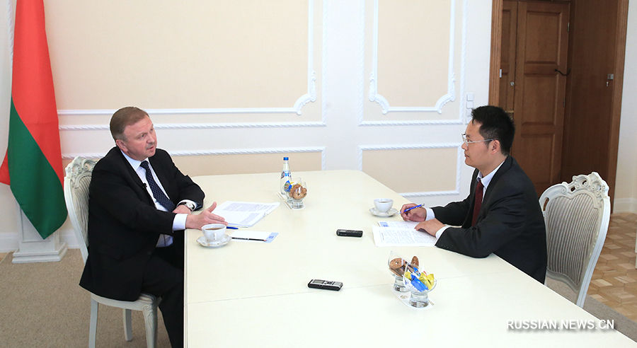 Беларусь и Китай связывает доверительное всестороннее стратегическое партнерство и взаимовыгодное сотрудничество -- премьер-министр Андрей Кобяков