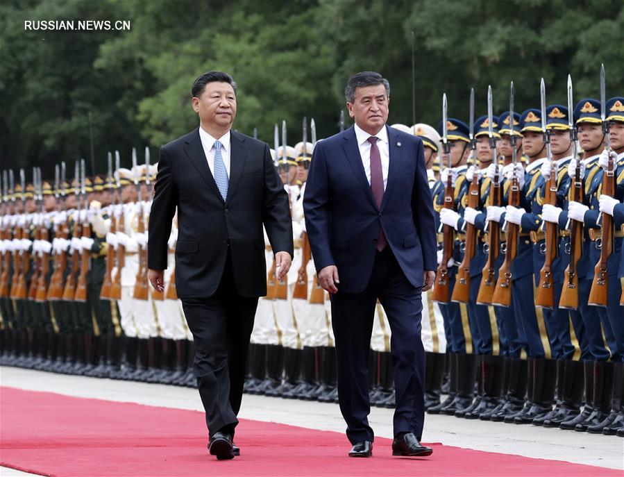 Си Цзиньпин провел переговоры с президентом Кыргызстана
